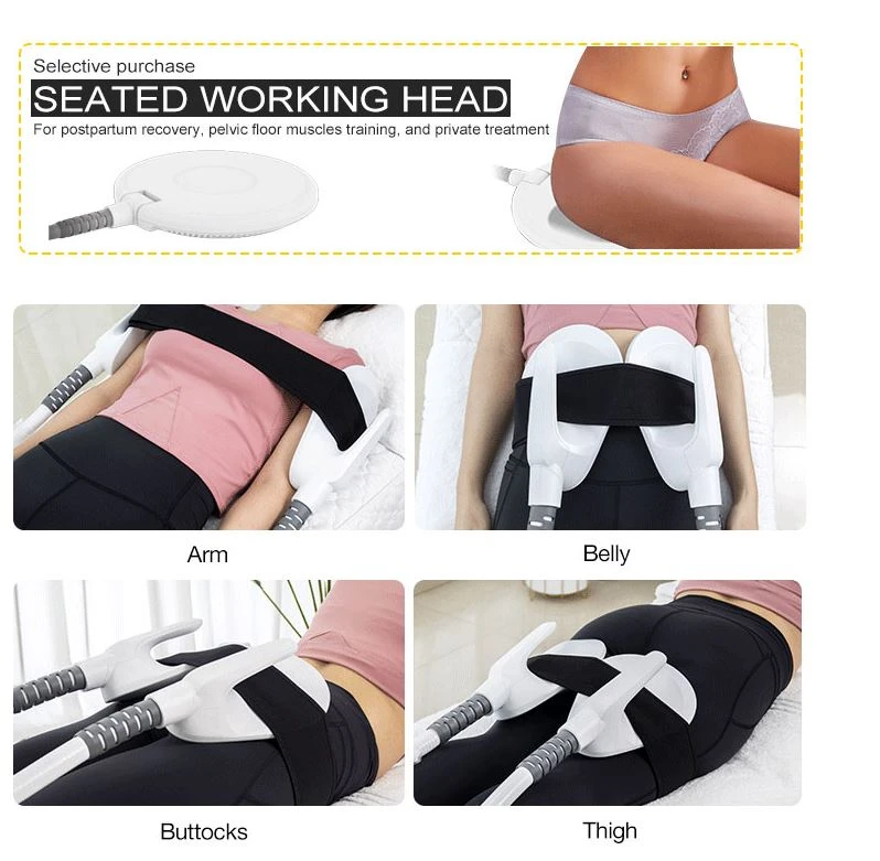 Newest Four Handled EMS Machine For Body Scuplting And Muscle Building Machine