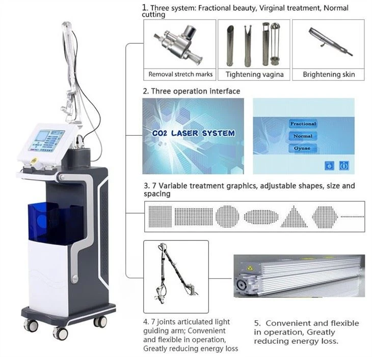 CO2 Fractional Laser Professional Machine For Scar Removal