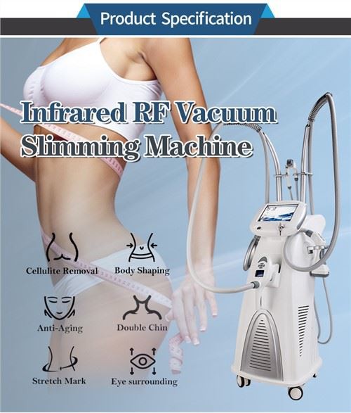 Loss Vacuum Roller Rf Beauty Machine Odstránenie celulitídy Stroj na tvarovanie tela Cena Slim