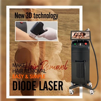Tradičný laser na demontáž 808 na odstránenie chĺpkov